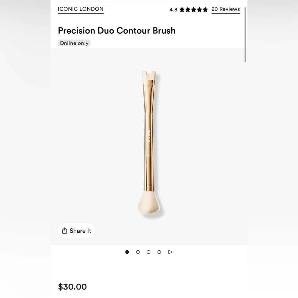🎀 PICK 5/$25 Iconic London Precision Duo Contour Brush